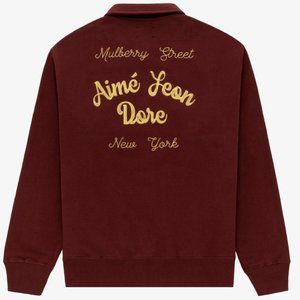 Aime Leon Dore Chain Stitch Quarter Zip Sweatshirt F/W 21